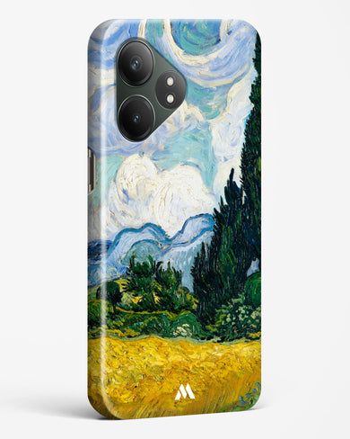 Wheat Field with Cypresses [Van Gogh] Hard Case Phone Cover (Realme)