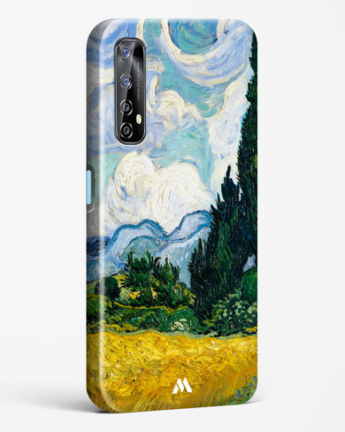 Wheat Field with Cypresses [Van Gogh] Hard Case Phone Cover (Realme)