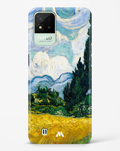 Wheat Field with Cypresses [Van Gogh] Hard Case Phone Cover (Realme)