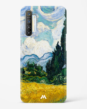Wheat Field with Cypresses [Van Gogh] Hard Case Phone Cover (Realme)
