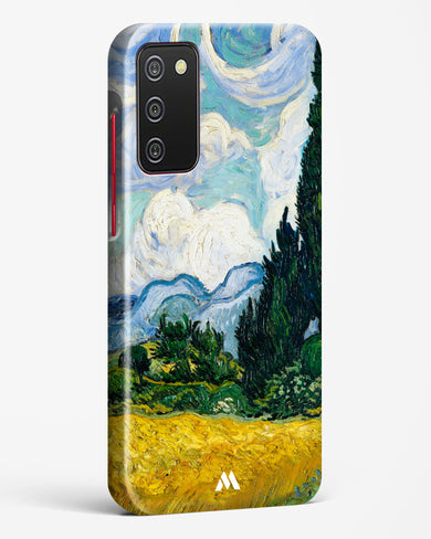 Wheat Field with Cypresses [Van Gogh] Hard Case Phone Cover-(Samsung)