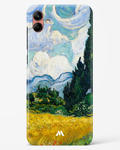 Wheat Field with Cypresses [Van Gogh] Hard Case Phone Cover-(Samsung)