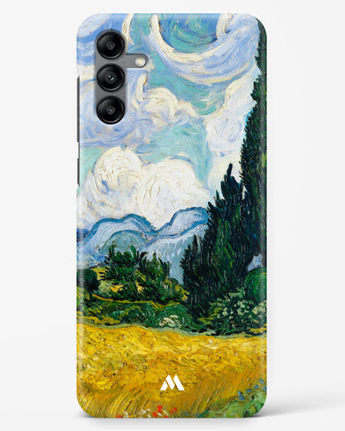 Wheat Field with Cypresses [Van Gogh] Hard Case Phone Cover (Samsung)