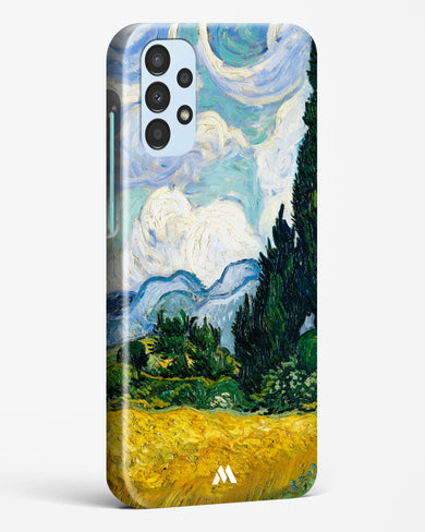 Wheat Field with Cypresses [Van Gogh] Hard Case Phone Cover (Samsung)