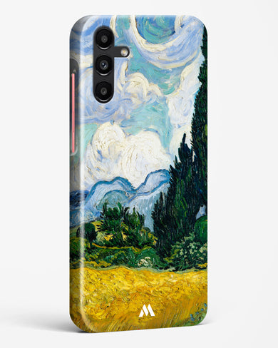 Wheat Field with Cypresses [Van Gogh] Hard Case Phone Cover-(Samsung)