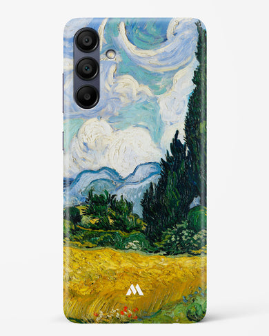 Wheat Field with Cypresses [Van Gogh] Hard Case Phone Cover (Samsung)