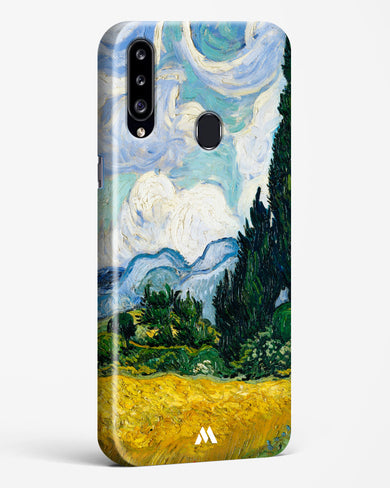 Wheat Field with Cypresses [Van Gogh] Hard Case Phone Cover (Samsung)
