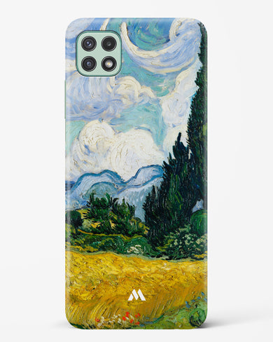 Wheat Field with Cypresses [Van Gogh] Hard Case Phone Cover (Samsung)