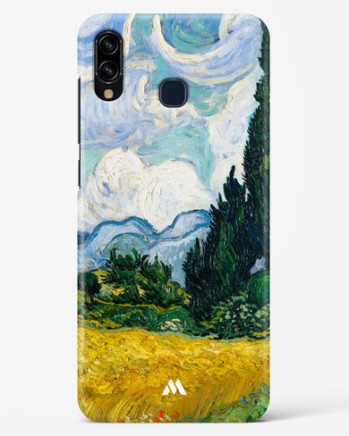 Wheat Field with Cypresses [Van Gogh] Hard Case Phone Cover (Samsung)