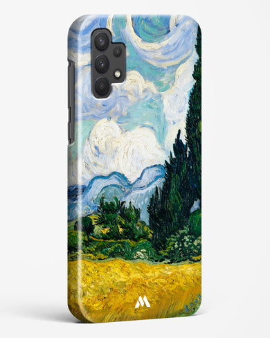 Wheat Field with Cypresses [Van Gogh] Hard Case Phone Cover (Samsung)