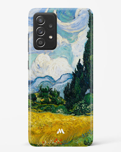 Wheat Field with Cypresses [Van Gogh] Hard Case Phone Cover-(Samsung)