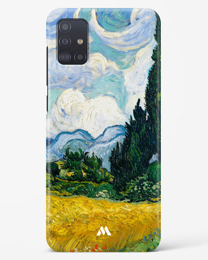 Wheat Field with Cypresses [Van Gogh] Hard Case Phone Cover-(Samsung)