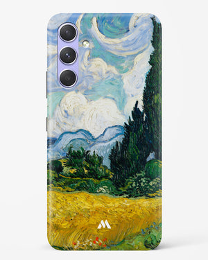 Wheat Field with Cypresses [Van Gogh] Hard Case Phone Cover (Samsung)