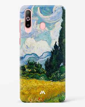 Wheat Field with Cypresses [Van Gogh] Hard Case Phone Cover-(Samsung)