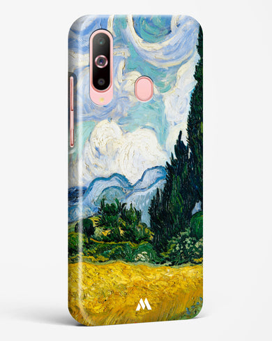 Wheat Field with Cypresses [Van Gogh] Hard Case Phone Cover-(Samsung)