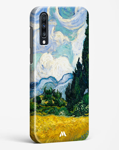Wheat Field with Cypresses [Van Gogh] Hard Case Phone Cover (Samsung)
