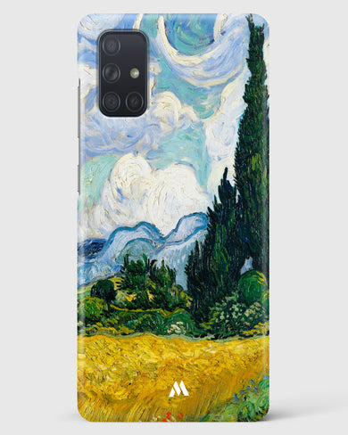 Wheat Field with Cypresses [Van Gogh] Hard Case Phone Cover (Samsung)