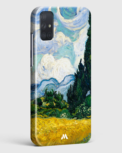 Wheat Field with Cypresses [Van Gogh] Hard Case Phone Cover (Samsung)