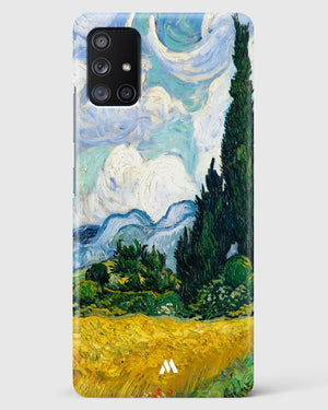 Wheat Field with Cypresses [Van Gogh] Hard Case Phone Cover-(Samsung)