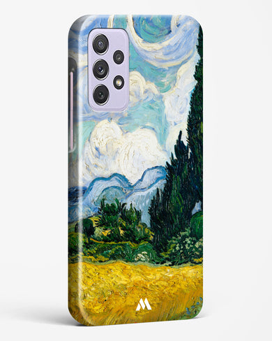 Wheat Field with Cypresses [Van Gogh] Hard Case Phone Cover (Samsung)