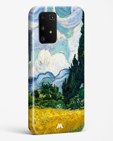 Wheat Field with Cypresses [Van Gogh] Hard Case Phone Cover-(Samsung)