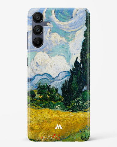 Wheat Field with Cypresses [Van Gogh] Hard Case Phone Cover (Samsung)
