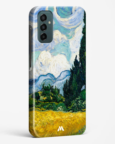 Wheat Field with Cypresses [Van Gogh] Hard Case Phone Cover (Samsung)