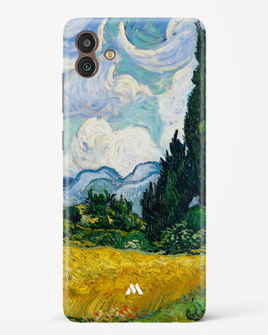 Wheat Field with Cypresses [Van Gogh] Hard Case Phone Cover-(Samsung)