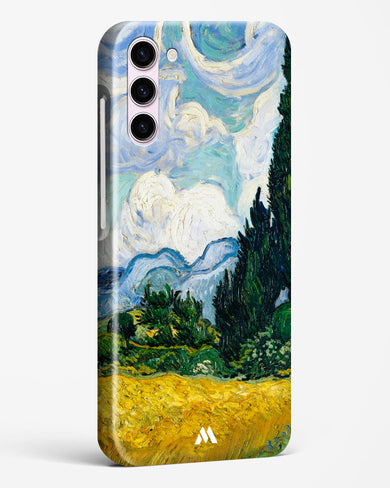 Wheat Field with Cypresses [Van Gogh] Hard Case Phone Cover-(Samsung)