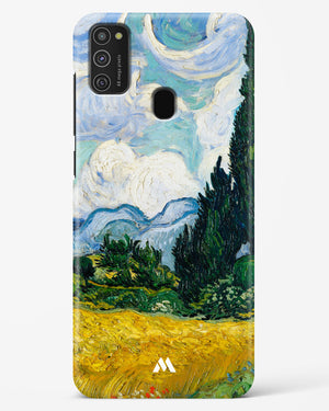 Wheat Field with Cypresses [Van Gogh] Hard Case Phone Cover-(Samsung)