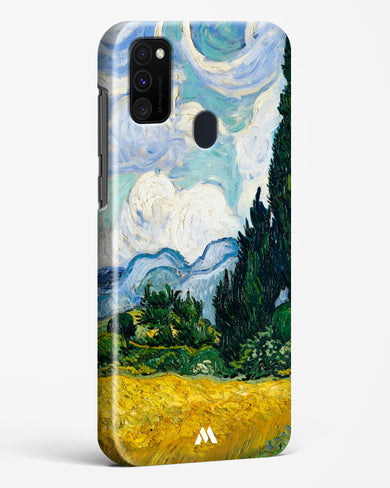 Wheat Field with Cypresses [Van Gogh] Hard Case Phone Cover-(Samsung)