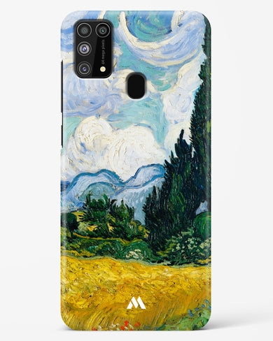 Wheat Field with Cypresses [Van Gogh] Hard Case Phone Cover (Samsung)