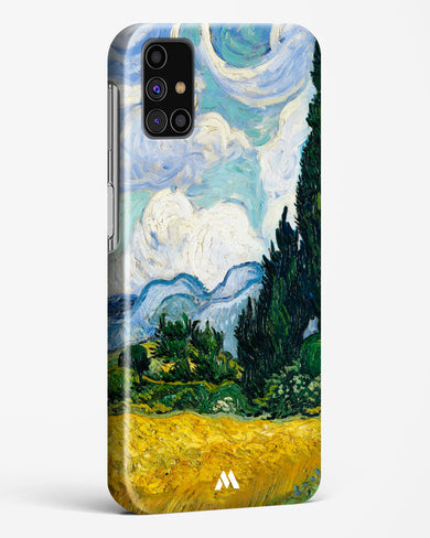 Wheat Field with Cypresses [Van Gogh] Hard Case Phone Cover-(Samsung)