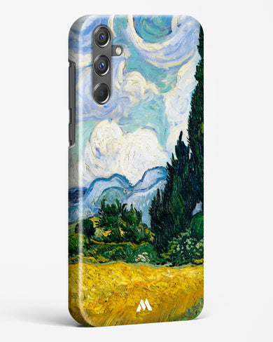 Wheat Field with Cypresses [Van Gogh] Hard Case Phone Cover-(Samsung)