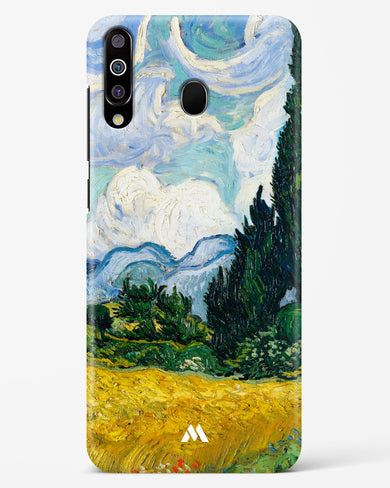 Wheat Field with Cypresses [Van Gogh] Hard Case Phone Cover (Samsung)