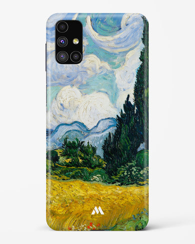 Wheat Field with Cypresses [Van Gogh] Hard Case Phone Cover (Samsung)