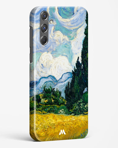 Wheat Field with Cypresses [Van Gogh] Hard Case Phone Cover (Samsung)