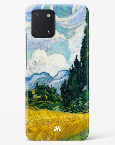 Wheat Field with Cypresses [Van Gogh] Hard Case Phone Cover (Samsung)