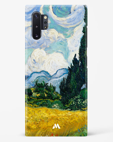 Wheat Field with Cypresses [Van Gogh] Hard Case Phone Cover (Samsung)