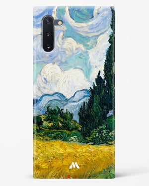 Wheat Field with Cypresses [Van Gogh] Hard Case Phone Cover (Samsung)