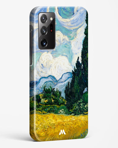 Wheat Field with Cypresses [Van Gogh] Hard Case Phone Cover (Samsung)