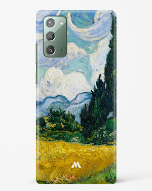 Wheat Field with Cypresses [Van Gogh] Hard Case Phone Cover (Samsung)