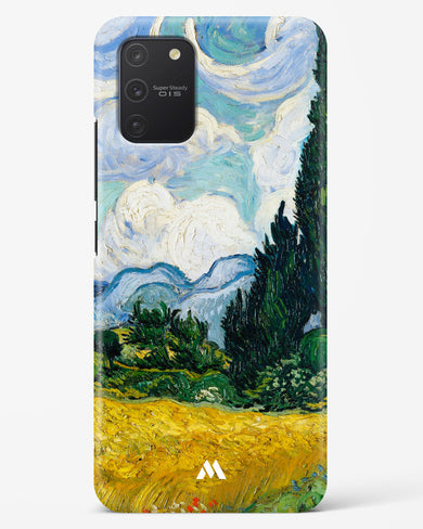 Wheat Field with Cypresses [Van Gogh] Hard Case Phone Cover (Samsung)