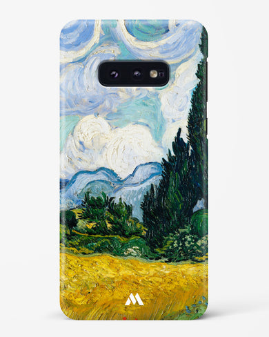 Wheat Field with Cypresses [Van Gogh] Hard Case Phone Cover-(Samsung)