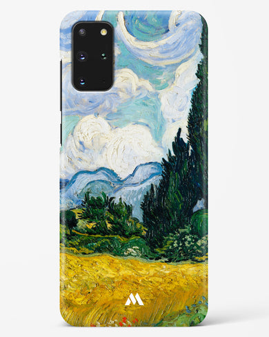 Wheat Field with Cypresses [Van Gogh] Hard Case Phone Cover (Samsung)