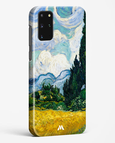 Wheat Field with Cypresses [Van Gogh] Hard Case Phone Cover (Samsung)
