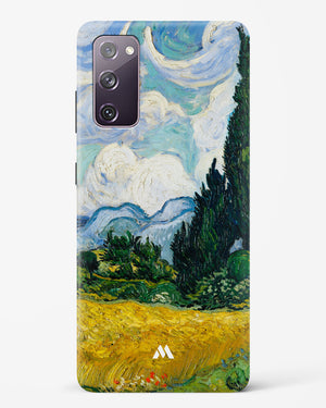 Wheat Field with Cypresses [Van Gogh] Hard Case Phone Cover-(Samsung)