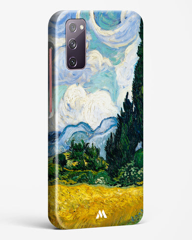 Wheat Field with Cypresses [Van Gogh] Hard Case Phone Cover (Samsung)