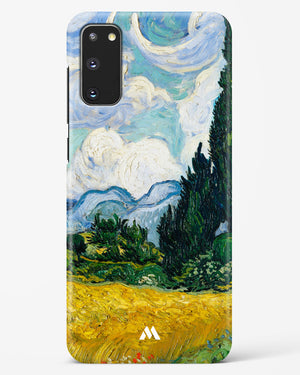 Wheat Field with Cypresses [Van Gogh] Hard Case Phone Cover-(Samsung)