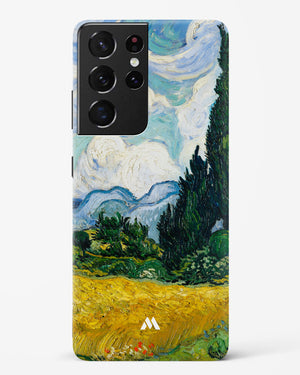 Wheat Field with Cypresses [Van Gogh] Hard Case Phone Cover-(Samsung)